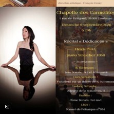 Récital sur piano Streicher 1860