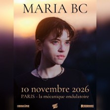 Maria Bc, en concert &agrave; Paris