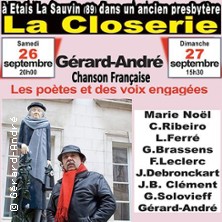 Gérard-André chante  les poètes