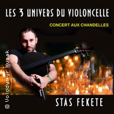 Les 3 Vies du Violoncelle Stas Fekete - Concert aux Bougies