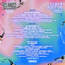Les Plages Electroniques 2026 - Pass Vendredi