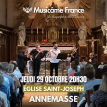 Concert &agrave; Annemasse : Bach, Vivaldi, Schubert, Rachmaninov, Saint-Sa&euml;ns, Elgar