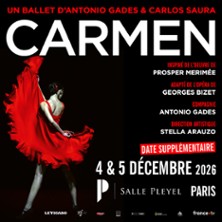 Carmen - Un ballet d'A. Gades & C. Saura - Salle Pleyel, Paris