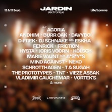 Le Jardin Electronique - Pass 2 Jours Samedi & Dimanche