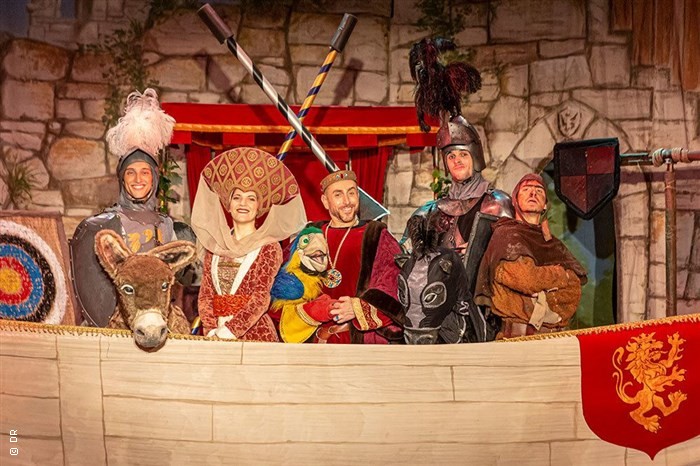 Chevaliers, princesse et dragon