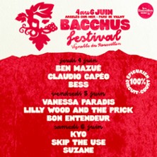 Bacchus Festival - Pass 1 Jour - Jeudi