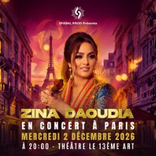 Zina Daoudia de retour &agrave; Paris !