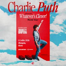 CHARLIE PUTH WHATEVER'S CLEVER! TOUR