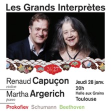 Renaud Capuçon et Martha Argerich