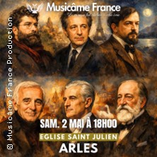 Concert à Arles - Debussy, Ravel, Bizet, Aznavour, Saint-Saëns, Dutilleux