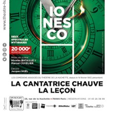 La Cantatrice Chauve + La Le&ccedil;on, Th&eacute;&acirc;tre de la Huchette - Paris