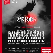 HALLOWEEN NIGHT : ERROR FESTIVAL