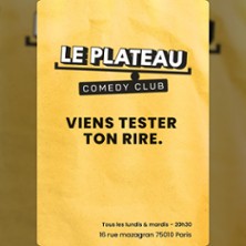 LE PLATEAU COMEDY CLUB Stand up Paris Bonne Nouvelle